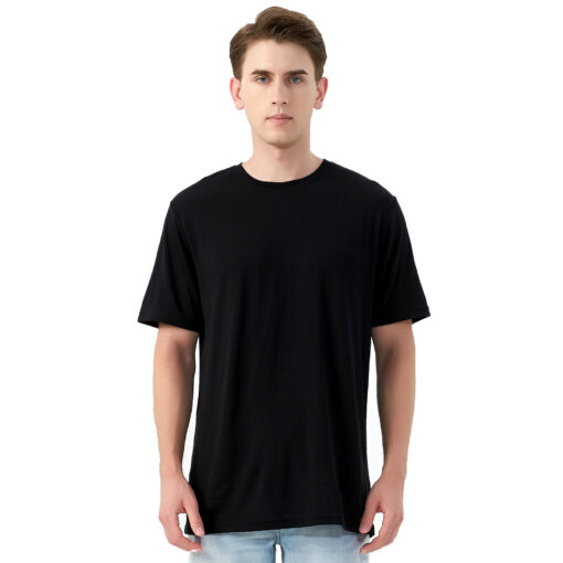 Merino Protect 100% Merino Wool T-Shirt for Men Black(170gsm/18.5mic) - MT01