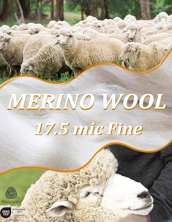 150 gram 17.5 mic fine merino wool t shirt